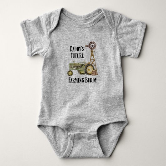 FUTURE FARMING BUDDY BABY BODYSUIT (Voorkant)