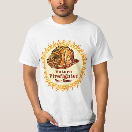 Future FireFighter Helmet t-shirt (Voorkant)