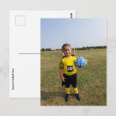 Future Football Star Postcard Briefkaart (Voorkant / Achterkant)