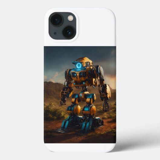 Future Forge: de wereld van machines Case-Mate iPhone Case (Achterkant)