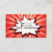 Future Foundation Superheld 2 Visitekaartje (Achterkant)