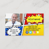 Future Foundation Superheld 2 Visitekaartje (Voorkant)