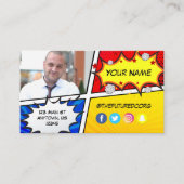 Future Foundation Superheld Visitekaartje (Voorkant)