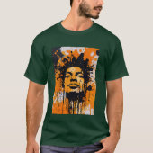 "Future Fusion: Basquiat-geïnspireerde Blaze – hig T-shirt (Voorkant)