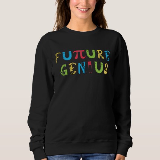 Future Genius cute science  kids Trui (Voorkant)