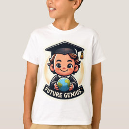 Future Genius "Terug naar school" Pun T-shirt