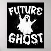 Future Ghost Funny Halloween Boo Soky Trick Or Tre Poster (Voorkant)