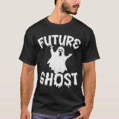 Future Ghost Funny Halloween Boo Soky Trick Or Tre T-shirt (Voorkant)
