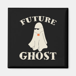 Future Ghost Funny Last Minute Retro Halloween Cos Magneet