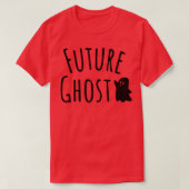 Future Ghost Funny Spooky Cute T-shirt (Design voorkant)