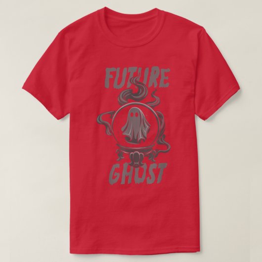 Future Ghost Nu Gothic Metalhead Evil Spirit Ghost T-shirt (Design voorkant)