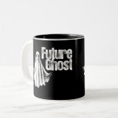 Future Ghost Tweekleurige Koffiemok (Voorkant links)