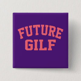 Future Gilf Vierkante Button 5,1 Cm