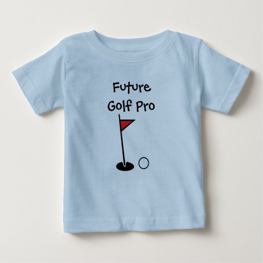 "Future Golf Pro" Baby Shirt (Voorkant)