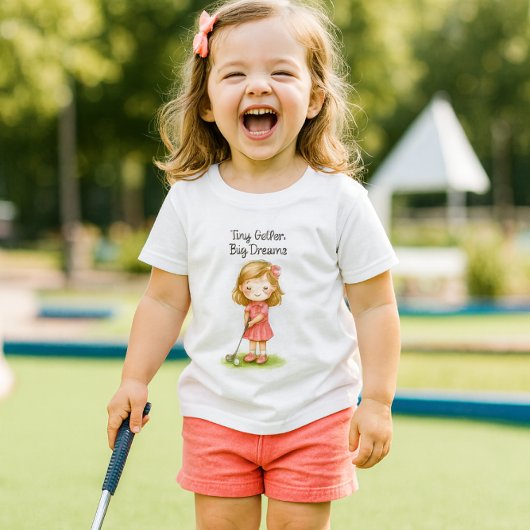 Future Golfer Baby Girl or  Kinder Shirts
