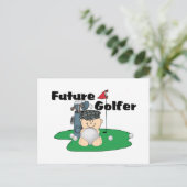 Future Golfer Briefkaart (Staand voorkant)