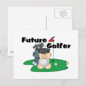 Future Golfer Briefkaart (Voorkant / Achterkant)