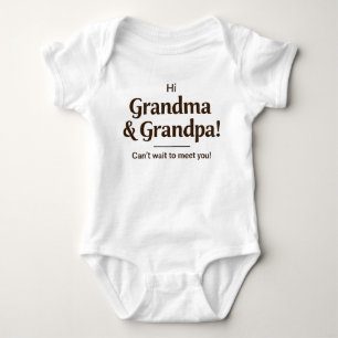 "Future Grandbaby Bodysuit" eenvoudig, schattig on Romper