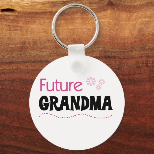 Future Grandma Sleutelhanger (Voorkant)