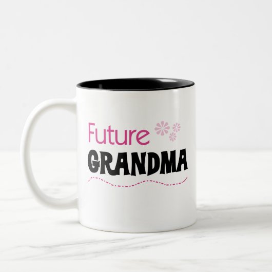 Future Grandma Tweekleurige Koffiemok (Links)