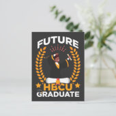 Future HBCU Afstuderen Black African Student Briefkaart (Staand voorkant)
