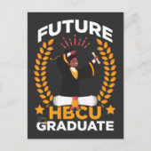 Future HBCU Afstuderen Black African Student Briefkaart (Voorkant)