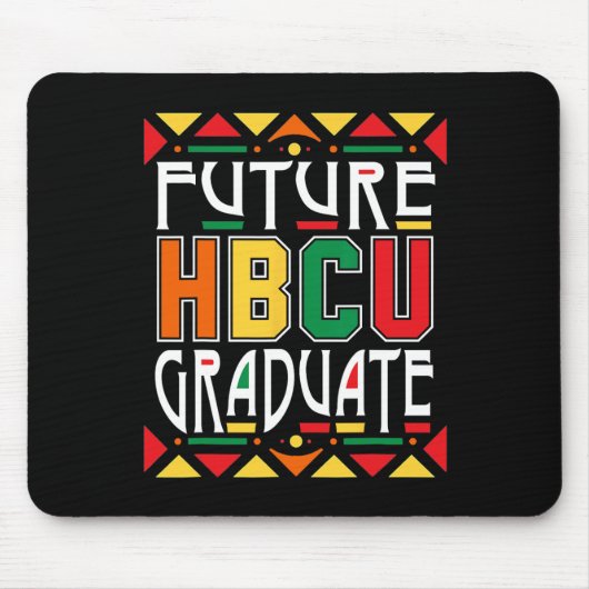 Future Hbcu Afstuderen Historische Zwarte Colleges Muismat (Voorkant)