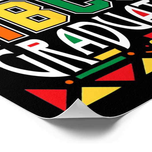 Future Hbcu Afstuderen Historische Zwarte Colleges Poster (Hoek)