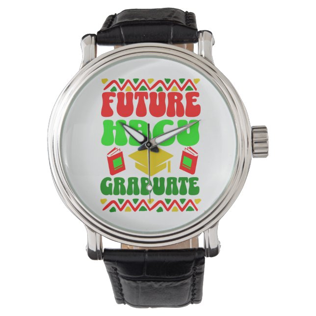 Future HBCU Afstuderen. Horloge (Voorkant)