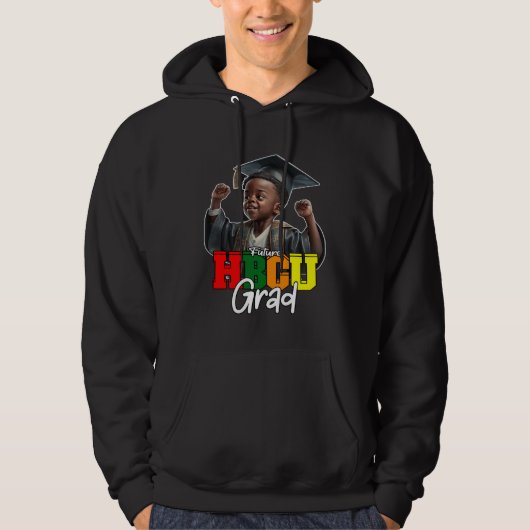 Future HBCU Alumni Apparel For kids Black college  Hoodie (Voorkant)