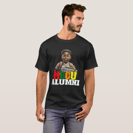 Future HBCU Grad Alumni Apparel Black college For  T-shirt (Voorkant volledig)