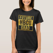 Future HBCU Grad Graduate Afro Boys Girls College T-shirt (Voorkant)