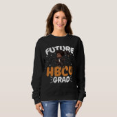 Future HBCU Grad History Black College Youth Black Trui (Voorkant volledig)