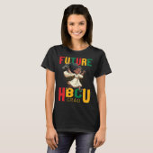 Future HBCU Grad History Black College Youth Kids  T-shirt (Voorkant volledig)