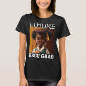 Future HBCU Grad History Black College Youth Kids  T-shirt (Voorkant)