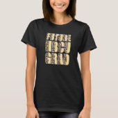Future Hbcu Grad Leopard Pattern Women   T-shirt (Voorkant)