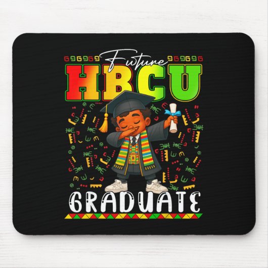Future Hbcu Graduate Black History Month College B Muismat (Voorkant)