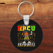 Future Hbcu Graduate Black History Month College B Sleutelhanger (Voorkant)