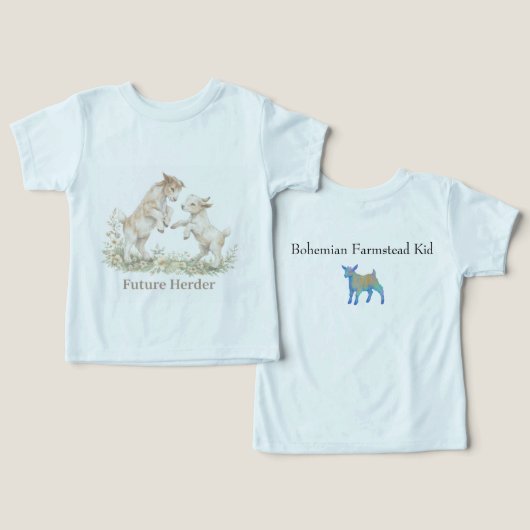 Future Herder Mommy and Me Tee (Ontwerp Voorkant & Achterkant)