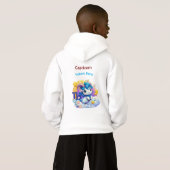 Future Hero Capricorn Kids Hoodie | Zodiac Sign  (Achterkant volledig)