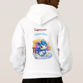 Future Hero Capricorn Kids Hoodie | Zodiac Sign  (Achterkant)