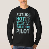 Future Hot Air Balloon T-shirt (Voorkant)