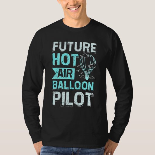 Future Hot Air Balloon T-shirt (Voorkant)