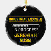 Future Industrial Engineer Ceramic Ornament (Voorkant)