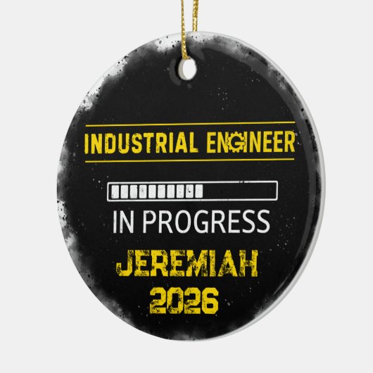 Future Industrial Engineer Ceramic Ornament (Links)