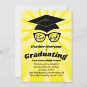 Future is Bright Graduation Party Invitation Kaart (Voorkant)
