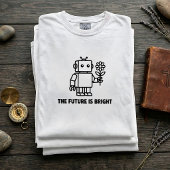 Future Is Bright Tech Unisex Grafische T-shirt