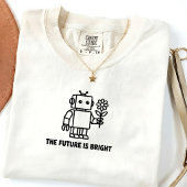 Future Is Bright Tech Unisex Grafische T-shirt