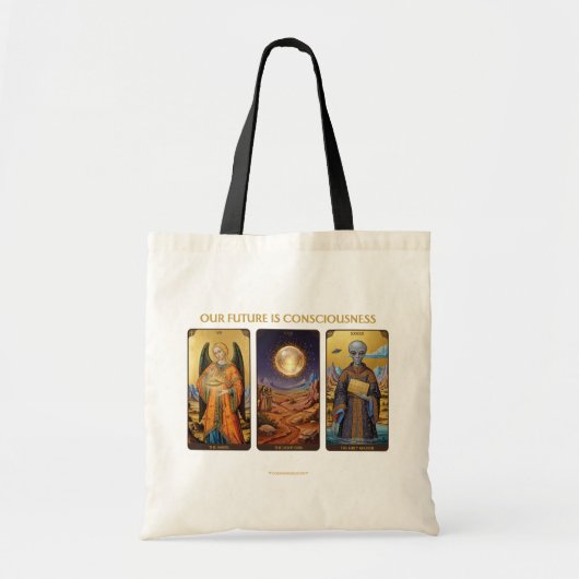 Future Is Consciousness - Tote Bag (Voorkant)