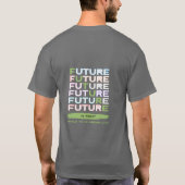 Future Is Today Basic Dark T-Shirt (Achterkant)